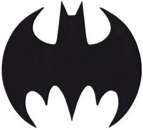 Official DC Comics Batman X-Large Logo Embroidered Iron On Applique Patch in Saudi Arabia