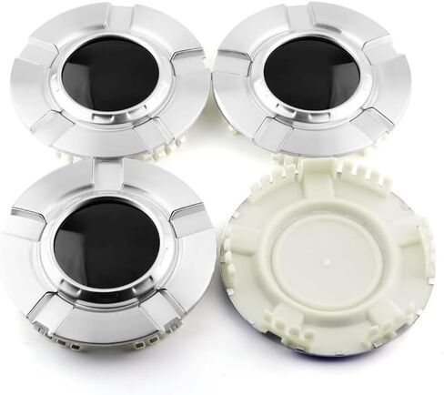 4pcs Black Wheel Center Caps for 2007-13 Chevy Silverado 1500 Avalanche 2007-14 Tahoe Suburban Center Cover Replacement for Rim #9596343 9597991 5291 in Saudi Arabia