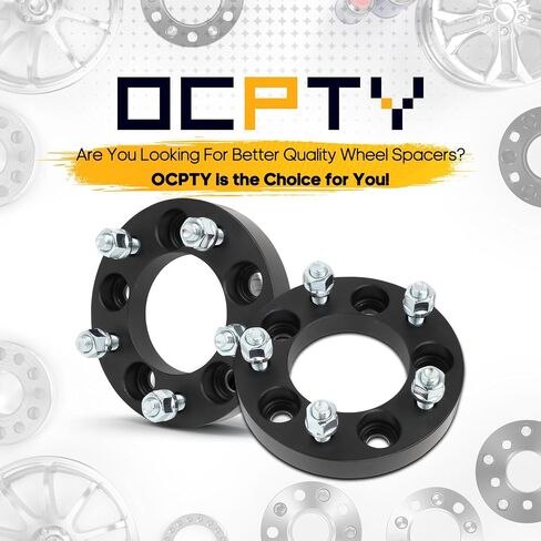 OCPTY 5x4.75 to 5x5 Wheel Adapters for Blazer for Camaro for Corvette for Eldorado for Firebird for Jimmy 1 inch 12x1.5 Studs 87.1mm Hub Bore Forged Hub Centric Wheel Adapters 5 lug 2PCS in Saudi Arabia