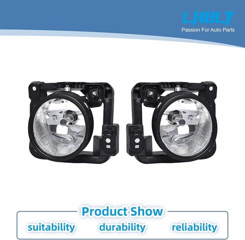 LH+RH Passenger and Driver Side Fog Driving Light Lamp with Bulb Replacement for 2009-2010 Acura TSX 33900/33950-TL0-A01 in Saudi Arabia