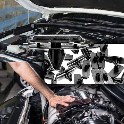 30 قطعة مشبك متوهج، مشابك قولبة هزازة متوافقة مع جيب رانجلر JK 68039280-AA in Kuwait