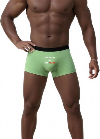 Mens Underwear Boxer Briefs for Men Novelty Pattern Printing Men's Briefs Underwear Fun Short Soft Mens Briefs in Saudi Arabia