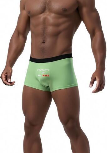 Mens Underwear Boxer Briefs for Men Novelty Pattern Printing Men's Briefs Underwear Fun Short Soft Mens Briefs in Saudi Arabia