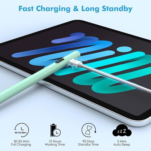MoKo 4 Pack Replacement Tips for Apple Pencil, No Wear Out Fine Point Apple Pencil Tips, Mix Metal Tips for Apple Pencil 2nd/1st Gen/USB-C/Pro, Nibs for Apple Pencil in Saudi Arabia