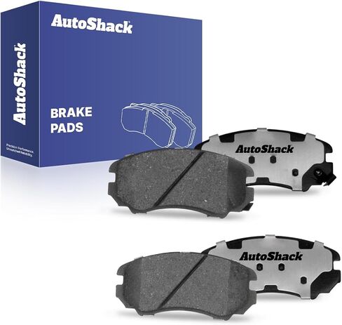 AutoShack Front Ceramic Brake Pad Set | Replacement for 2010-2013 Kia Soul 2010 Saab 9-5 2005-2010 Kia Sportage | 4-PC in Saudi Arabia