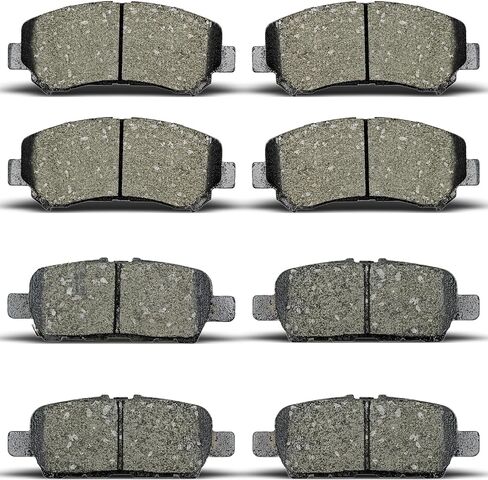 Front Rear Brake Pads Compatible with 2008-2013 Nissan Rogue,for 2009-2022 Nissan Maxima,for 2008-2012 X-Trail (D1374 D1415) in Saudi Arabia