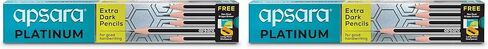 Platinum Extra Dark Pencils - Pack Of 10 in Saudi Arabia