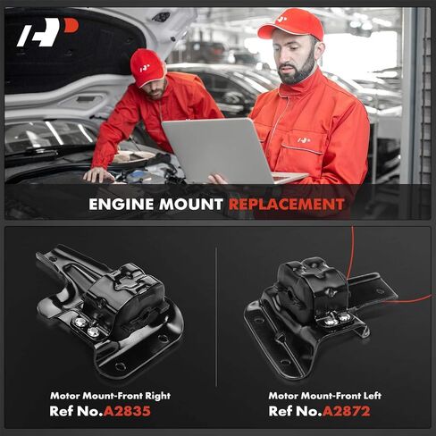 A-Premium 2PCS Front Left and Right Engine Motor Mount Kit Compatible with Ford F-150 1997-2003, F-150 Heritage 2004-2004, F-250 1997-1999, Expedition & Lincoln Navigator, Blackwood, 4.6L 5.4L in Saudi Arabia