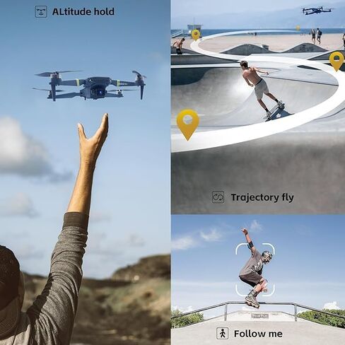 CHUBORY X10 PRO GPS Drone with Camera for Adults 4K UHD, 90 Min Long Flight Time,3280 FT Long Control Range, Auto Return, Follow Me, Brushless Motor, 5G FPV RC Quadcopter for Beginners(<0.55bl) in Saudi Arabia