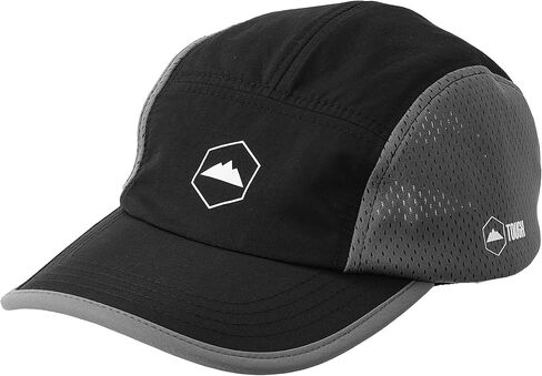 Tough Headwear 5 Panel Running Hat-Lightweight Breathable Nylon Trail Runner Hats-Camper Hat -Flat Brim Runners Hats in Saudi Arabia