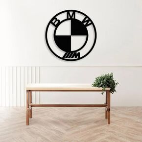 Wita Home Car Logo Metal Wall Art, Decorative Automotive Decor for Garage, Office, or Living Room, Multiple Brands and Custom Choice Available (Porsche) in Saudi Arabia