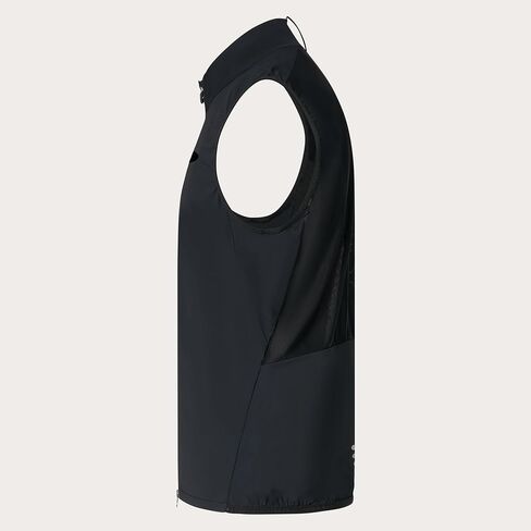 Oakley Mens Endurance Packable Wind Vest 2.0, Blackout, Large in Saudi Arabia