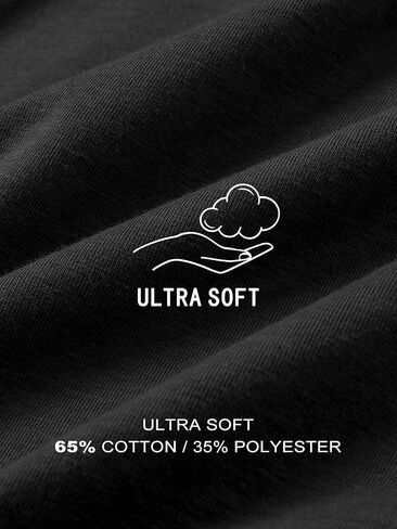 تي شيرت رجالي من القطن من PLEPAN - بأكمام قصيرة وياقة دائرية كلاسيكية، قميص كاجوال ناعم وفاخر in Kuwait