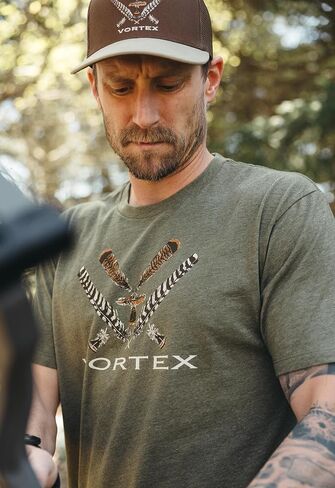Vortex Men's Turkey Core Logo Short Sleeve T-Shirts in Saudi Arabia