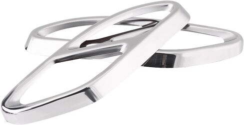 Tail Pipe Tips, Keenso 1Pair W205 Cover Car Tail Muffler Tip Pipe Cover Trims for C Class w205 Coupe GLC B Class w246 E Class w212 w213 C207 Coupe A Class w176(Silver) in Saudi Arabia