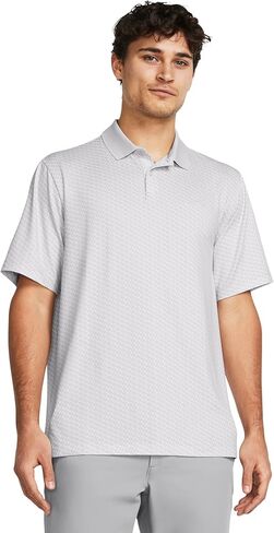 Under Armour mens Performance 3.0 Novelty Polo, Glacier Blue-white-blue Mirage, Large Tall in Kuwait