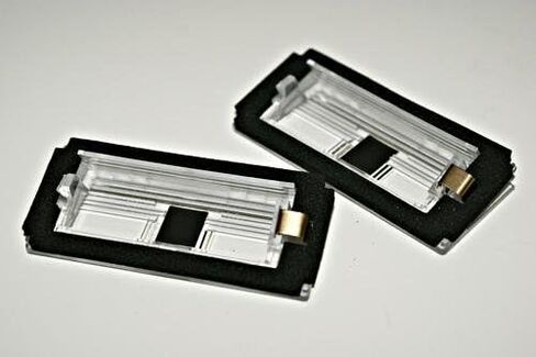 BMW Genuine E46 License Plate Light Lens Covers x2 Pair 2pcs OEM 51138236269 in Saudi Arabia