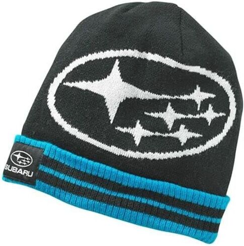 Subaru Star Cluster Beanie Cap Hat Ascent Forester WRX Sti Legacy Outback Impreza Crosstrek BRZ Solterra Blue in Saudi Arabia