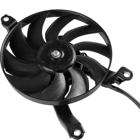 Caltric Radiator Cooling Fan Motor Compatible with Suzuki LT-A500X King Quad 500 LTA500X 4x4 2009-2014 in Saudi Arabia