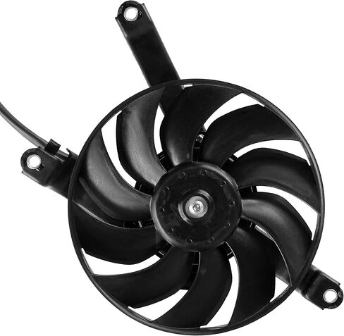 Caltric Radiator Cooling Fan Motor Compatible with Suzuki LT-A500X King Quad 500 LTA500X 4x4 2009-2014 in Saudi Arabia