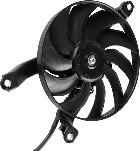 Caltric Radiator Cooling Fan Motor Compatible with Suzuki LT-A500X King Quad 500 LTA500X 4x4 2009-2014 in Saudi Arabia