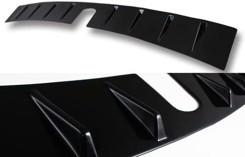 Glossy Black Shark Fin Rear Window Roof Spoiler Compatible with 2012-2015 Subaru Impreza & Compatible with 2015-2021 Subaru WRX STI, 2013 2014 in Saudi Arabia