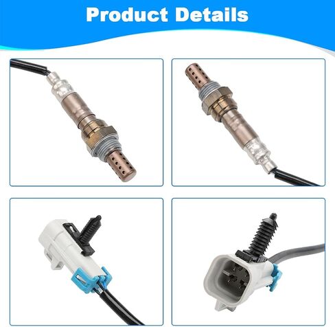 JDMON 2PCS O2 Oxygen Sensor Upstream Downstream Replacement for Chevy HHR, Equinox, GMC Sierra 1500, Buick LaCross, Cadillac CTS Compatible with 234-4668, 250-24470, 12594452 in Saudi Arabia
