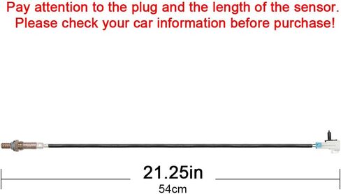 JDMON 2PCS O2 Oxygen Sensor Upstream Downstream Replacement for Chevy HHR, Equinox, GMC Sierra 1500, Buick LaCross, Cadillac CTS Compatible with 234-4668, 250-24470, 12594452 in Saudi Arabia