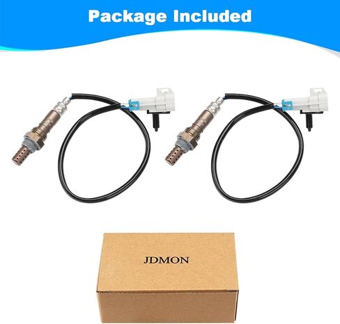 JDMON 2PCS O2 Oxygen Sensor Upstream Downstream Replacement for Chevy HHR, Equinox, GMC Sierra 1500, Buick LaCross, Cadillac CTS Compatible with 234-4668, 250-24470, 12594452 in Saudi Arabia