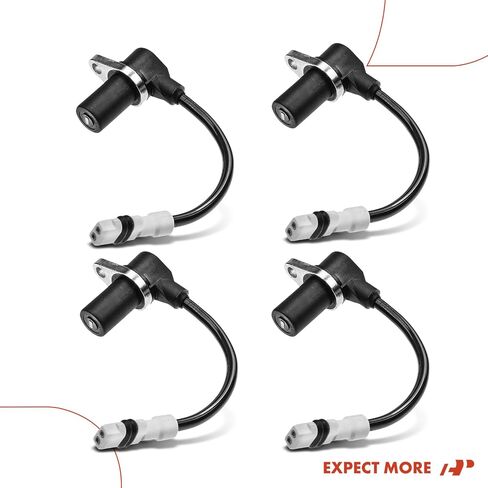 A-Premium 4PCS Front and Rear ABS Wheel Speed Sensor Compatible with Porsche Models - Boxster 1997-2004, 911 1999-2001/2004-2005 - Front and Rear, Driver and Passenger Side, 4-PC Set in Saudi Arabia