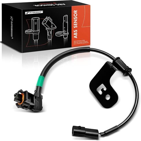 A-Premium Front Right ABS Wheel Speed Sensor Compatible with Hyundai Models - Genesis 2014 2015 2016, RWD in Saudi Arabia