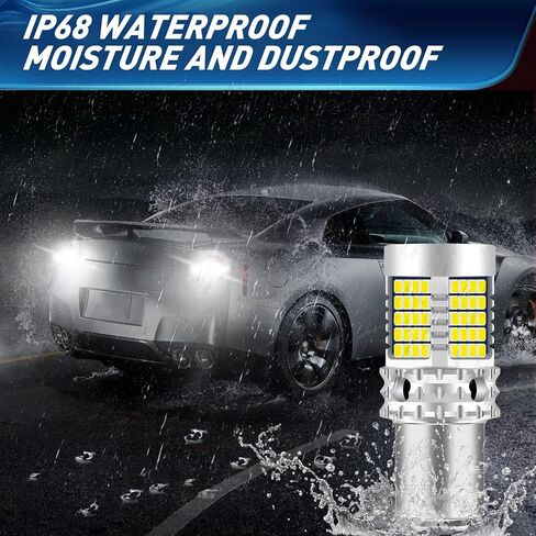 7440 T20 W21W LED Bulbs for Turn Signal Lights Amber Yellow, CANBUS Error Free Anti Hyper Flash 2016 89SMD 4000LM Extremely Bright Automotive Replacement Light Bulbs (2PCS) in Saudi Arabia