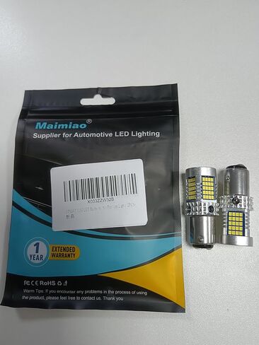 7440 T20 W21W LED Bulbs for Turn Signal Lights Amber Yellow, CANBUS Error Free Anti Hyper Flash 2016 89SMD 4000LM Extremely Bright Automotive Replacement Light Bulbs (2PCS) in Saudi Arabia