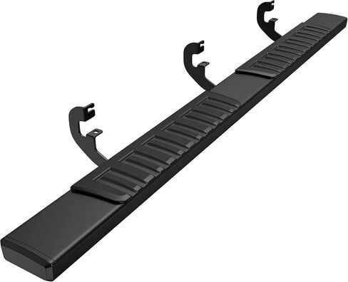 MOSTPLUS 6 inches Running Boards Bar Nerf Bar Compatible for 2019-2025 Chevy Silverado GMC Sierra 1500/2020-2025 2500HD 3500HD Double Cab Side Step in Saudi Arabia