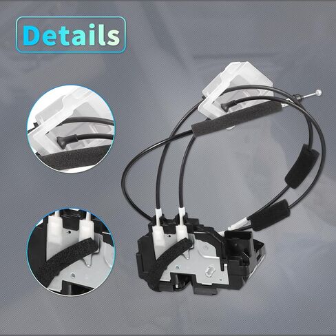 X AUTOHAUX Replacement Front Left Driver Side Power Door Lock Actuator Motor with Cable for Nissan Murano 2005-2007 Door Latch Actuator Assembly Replace Black in Saudi Arabia