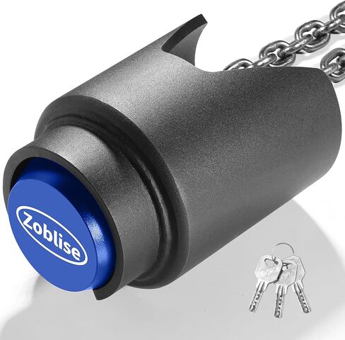 Heavy Duty Trailer Locks Ball Hitch ، 2 5/16 Ball Hitch Lock Lock Anti Theft ، نوبات قوية لـ RV/Boat/Cargo/Fetity Trailer Acpler (Black) in Kuwait