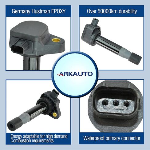 6PCS ARKAUTO IGNITION COIL 30520-R70-A01 30520R70A01 30520-R70-S01 30520R70S01 UF603 UF-603 CM11-213 CM11213 FOR Acura RL TL TSX Honda Accord Odyssey Crosstour 3.5 3.7 J35Z J37A in Saudi Arabia