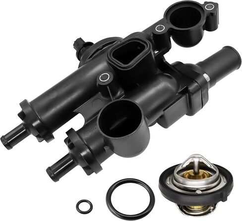 25600-2G500 Engine Coolant Thermostat Housing Assembly for Kia Optima Sportage Sorento 2011-2015 for Hyundai Tucson Sonata Santa Fe 2.4L L4 2011-2012 25600 2G500 in Kuwait