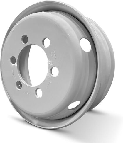 لـ 1995-2025 Isuzu NPR NQR NRR حافة فولاذية بيضاء مطلية مقاس 19 بوصة - استبدال مباشر OE - عجلة شاحنة جاهزة للطريق in Saudi Arabia
