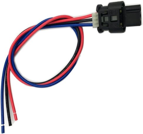 3-Pin Parking Assist Sensor Connector Compatible with Ram 3500 2500 1500 2019 2020 2021 2022 6MK25TZZAA Pigtail Harness Plug in Saudi Arabia