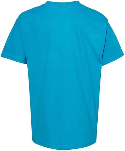 Hanes ComfortSoft Youth Short Sleeve T-Shirt M Teal in Saudi Arabia