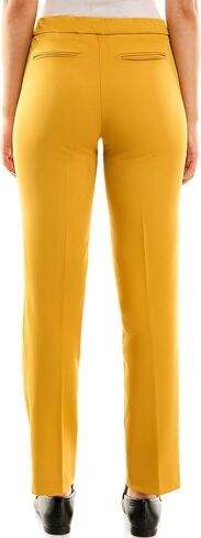 Zac & Rachel Women's Bond 18 Pull on with Faux Zipper Pockets Casual Pants in Saudi Arabia