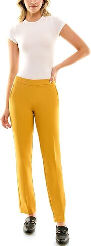 Zac & Rachel Women's Bond 18 Pull on with Faux Zipper Pockets Casual Pants in Saudi Arabia