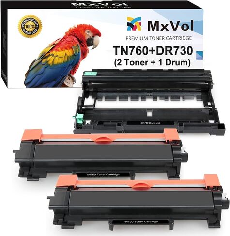 قطعة بديلة لوحدة الطبل المتوافقة مع MxVol لـ Brother DR730 DR-730 DR 730 تستخدم لطابعة HL-L2350DW DCP-L2550DW MFC-L2710DW MFC-L2750DW HL-L2395DW (بدون حبر، عبوة واحدة) in Kuwait