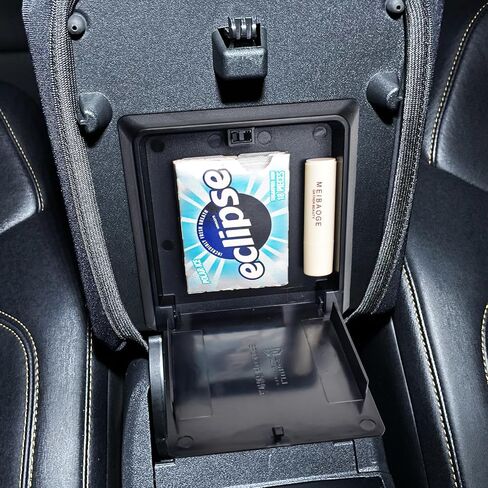 Center Console Hidden Storage Box Compatible with 2021 2022 2023 2024 Ford Bronco 2/4 Door Interior Accessories Armrest Organizer Insert Tray Secret Compartment (Not for 2025), Black in Saudi Arabia