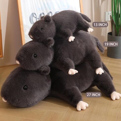 Hofun4U Mouse Stuffed Animal, Rat Plush Pillow, Mouse Stuffed Plush Toy, Gift for Kids Adults (13 inch) in Saudi Arabia