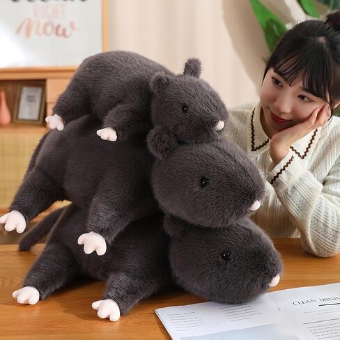 Hofun4U Mouse Stuffed Animal, Rat Plush Pillow, Mouse Stuffed Plush Toy, Gift for Kids Adults (13 inch) in Saudi Arabia