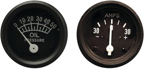 RAParts 9N9273A A0NN10670A 61063 66887 Oil Pressure Ammeter Gauge Set Fits Ford 9N 2N 8N in Saudi Arabia