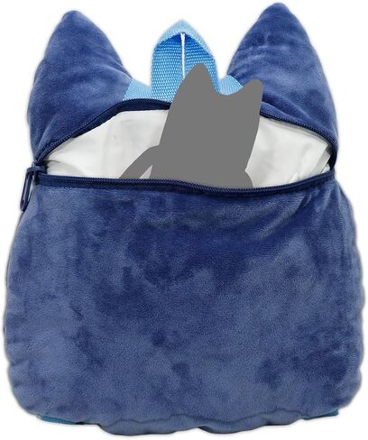 Bluey Plush Doll Set - Bundle of 12" Plushie Backpack with Carrying Straps, Stickers, and More | Bluey & Bingo Travel Bag for Kids in Saudi Arabia