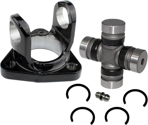 Caltric Propshaft Yoke with U-Joint Compatible with Suzuki Lt-F400F Ltf400F Eiger 400 4X4 Man 2002-2007 in Saudi Arabia